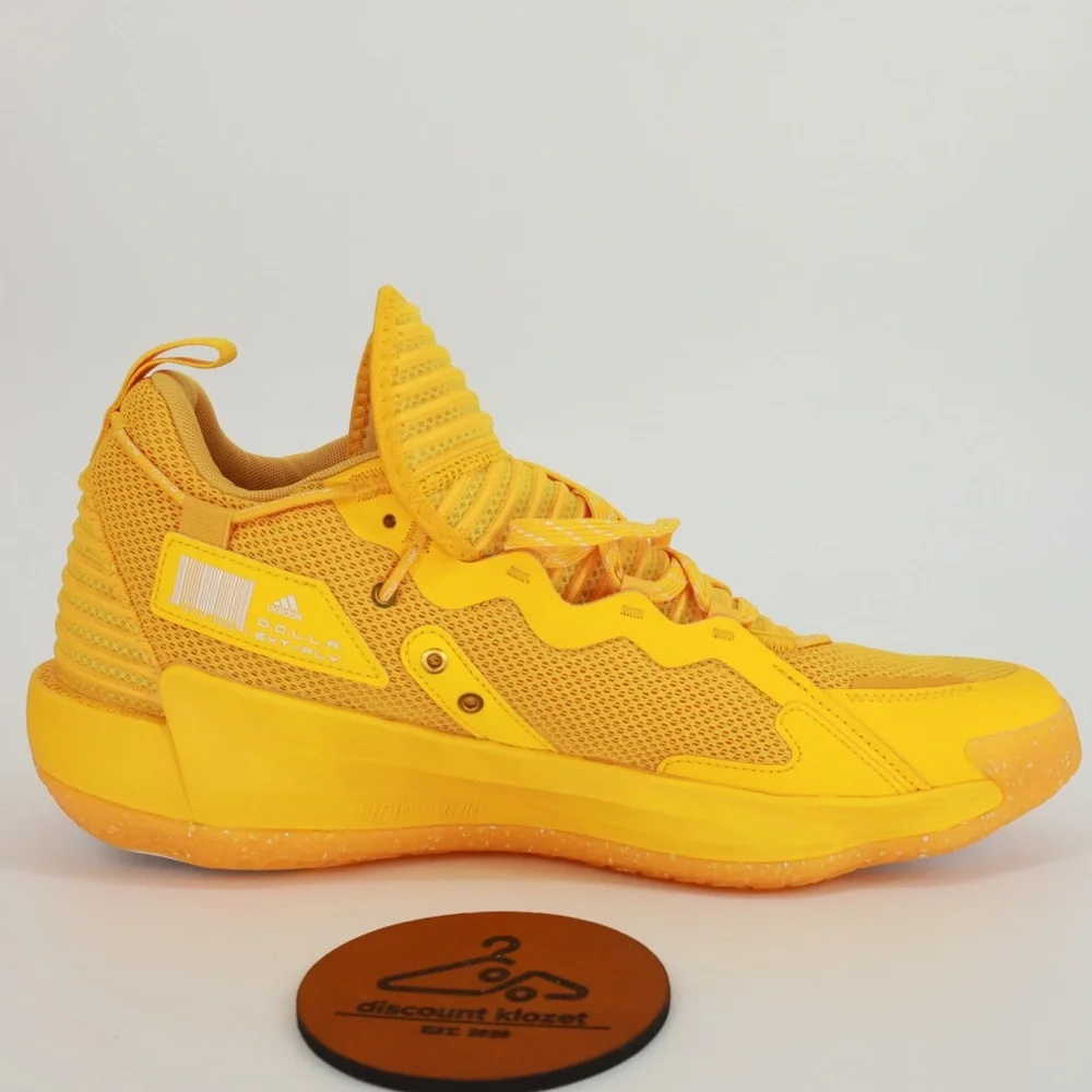 Adidas Dame‎ 7 EXTPLY Opponent Advisory Solar Yellow Basketball Shoes SZ 14 NWOB